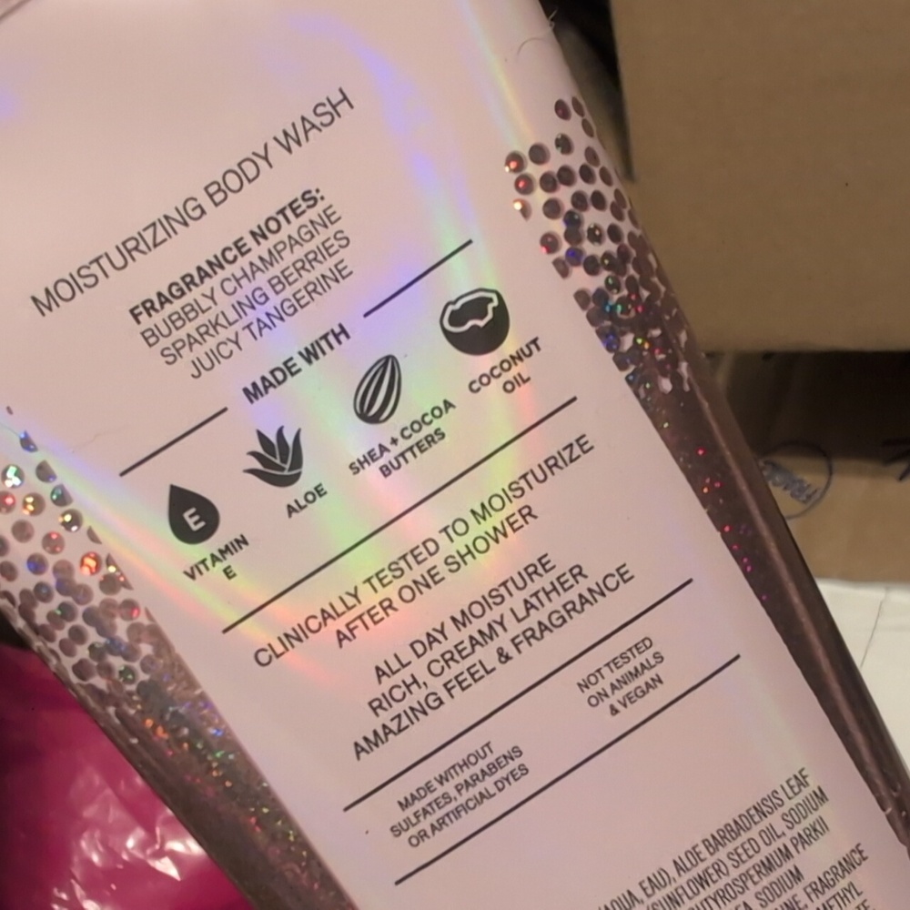 Bath & Body Works Champagne Toast Moisturizing Body Wash NWT NEW WITH TAG - Picture 6 of 11